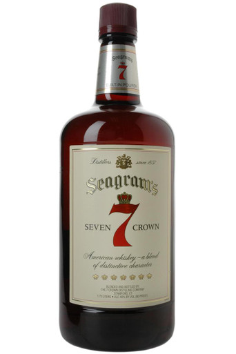 Seagrams 7 Crown Whiskey 1.75L - Haskell's Wine & Spirits Seagrams 7 Crown Whiskey 1.75L - Haskell's Wine & Spirits
