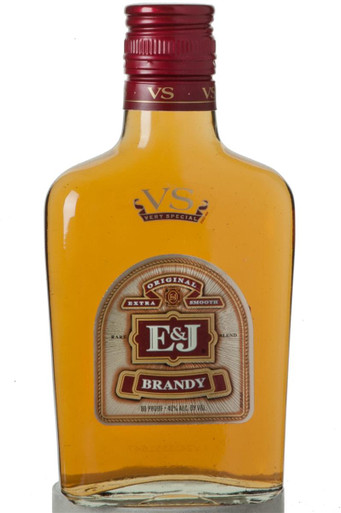 E & J Brandy 200ml - Haskells