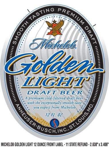 Michelob Golden Draft Light ボトルランプ ネオン管
