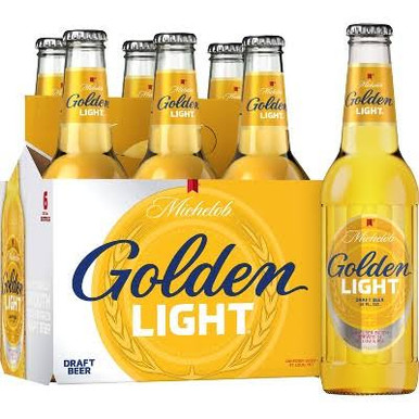 Michelob Golden Draft Light 6pk bottles - Haskell's Wine & Spirits