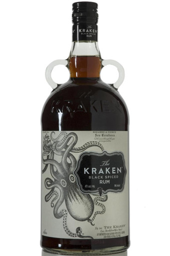 Kraken Black Spiced 94 - Haskells 1.0L Rum