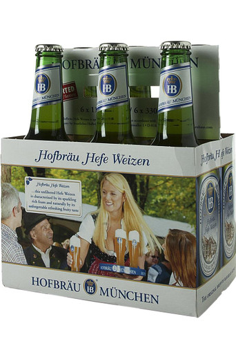 Hofbrau Hefeweizen 6pk bottles - Haskell's Wine & Spirits