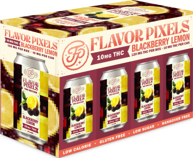 Insight Flavor Pixels THC Blackberry Lemon 12pk cans - Haskell's