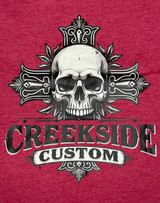 Creekside Custom Tshirt—Dark Red