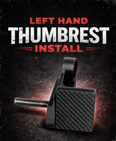 Left Hand Dominator Thumbrest Installation