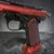 Custom Red w/ Black Cerakote Ruger 22/45 MKIV Lite