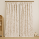 Dinosaur Print Linen Curtains for Nursery or Kids Room – Custom Sizes – Blackout or Light Filtering Liner Dinosaur Print Linen Curtains for Nursery or Kids Room – Custom Sizes – Blackout or Light Filtering Liner