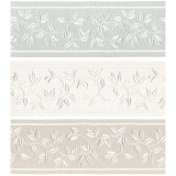Akio Floral Embroidered Cotton Canvas Trim Border Tape For Curtains and Home Textiles 4 Inches Wide Sold By The Yard/Meter Akio Floral Embroidered Cotton Canvas Trim Border Tape For Curtains and Home Textiles 4 Inches Wide Sold By The Yard/Meter