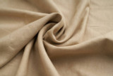 Sophisticated Taupe Organic Hemp Fabric - 58 Inches Wide, Sold by the Yard | Sustainable, Eco-Friendly Material for Stylish Crafting