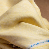 The Organic Habitat: Sand Yellow Organic Hemp Fabric (58" Wide, 145gsm) - Apparel, Curtains & Home Decor