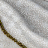 The Organic Habitat: Hemp Mosaic Jacquard Fabric (Natural Oatmeal, 58", 145gsm) - Apparel, Curtains & More
