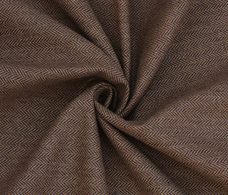 Brown Herringbone Wool Tweed Fabric - 57" Wide, 450 GSM - Versatile & Sustainable Brown Herringbone Wool Tweed Fabric - 57" Wide, 450 GSM - Versatile & Sustainable