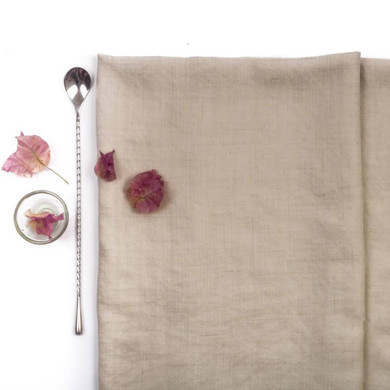 100% GOTS Organic Pashmina Wool Fabric (Natural) - 42" Wide, 45gsm - Luxuriously Soft by the Yard