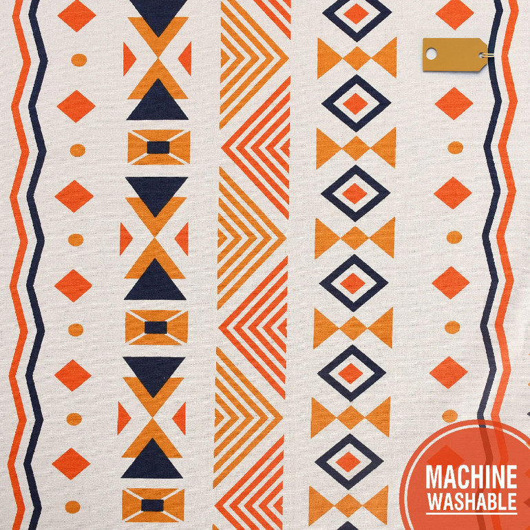 Modern Geometric Table Runner | Eco-Friendly Cotton | Two Sizes | Free Shipping