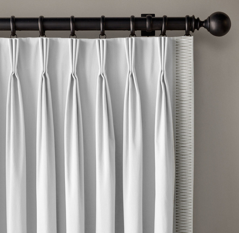 Textured Geometric Diamond Pure Cotton Canvas Trim - 4 Inch Wide Horizontal Pattern Border Tape for Curtains & Home Decor - Sold By The Yard