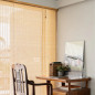 Light Filtering Woven Wood Style Bamboo Roller Window Shades | Natural & Sustainable | Standard & Custom Size