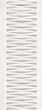 Textured Geometric Diamond Pure Cotton Canvas Trim - 4 Inch Wide Horizontal Pattern Border Tape for Curtains & Home Decor - Sold By The Yard