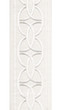 Interlocking Ring Cotton Canvas Trim | 4 Inch Wide Embroidered Border Tape | By The Yard
