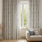 GOTS Spindle-Stripe Linen Curtains – Custom Blackout / Semi Sheer