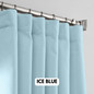 Linen Curtains Thick Weave Slub Textured Fabric With Blackout or Cotton Liner As Per Selection