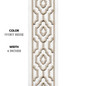 Vintage Greek Embroidered Trim Border Tape Ribbon For Decorating Curtains, Cushions, Bedding and Home Textiles 4 Inches Wide Sold By The Yard/Meter