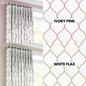 Elegant Triple Pinch Pleated Linen Curtains - Customizable Blackout or Light Filtering Options. Sold Individually or in Pairs