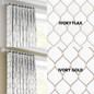 Elegant Triple Pinch Pleated Linen Curtains - Customizable Blackout or Light Filtering Options. Sold Individually or in Pairs