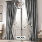 Handmade Luxury Raw Silk Curtains | Dual Pinch Pleated | Light Filtering/Blackout Liner | Custom Made to Measure | Single Curtain or Set of 2