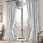 Handmade Luxury Raw Silk Curtains | Dual Pinch Pleated | Light Filtering/Blackout Liner | Custom Made to Measure | Single Curtain or Set of 2