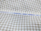 White and Taupe Pattern Organic 100% Hemp Fabric - 58 Inches Wide, 135gsm | Ideal for Shirts, Dresses, Garments, Curtains, and Home Furnishing - Timeless Style, Eco-Friendly Craftsmanship