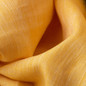 Golden Orange Organic Hemp Fabric - 58" Width | Sold by the Yard | Ideal for Clothing, Curtains, Home & Kitchen Linen | 130 GSM
