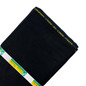 Jet Black European Flax Linen Fabric (58" Wide) Sold By The Yard