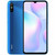 Xiaomi Redmi 9A blue smartphone front view 6.53 inch display