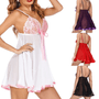 Women's Sexy Lingerie Babydoll Sleepwear Underwear Lace Dress G-String Nightwear