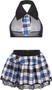 Women School Girl Lingerie Costume Lingerie Set Sexy Student Costumes