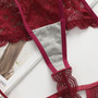 Viomisha Sexy Floral Lace Lingerie for Women – Sheer Bra and Panty Set with Underwire Push Up