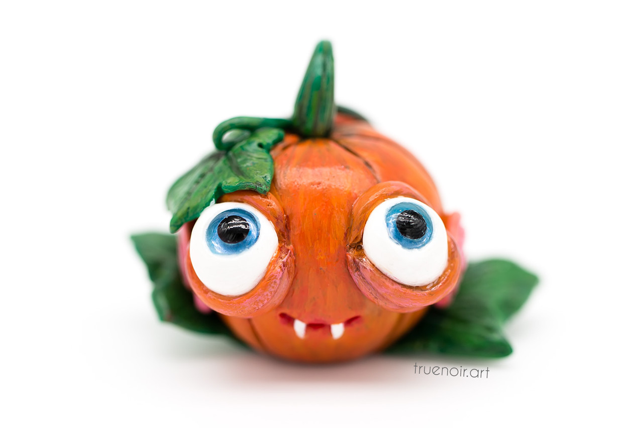 Pumpkin people commission (Super Sculpey, Cosclay, oil paint) :  r/polymerclay