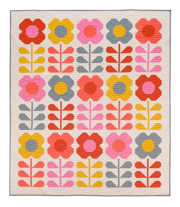 Spring Quilt Pattern Paper Hello Spring Quilt Pattern | Pen + Paper Patterns | 100% Cotton ...