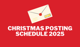 Christmas Posting Schedule 2025