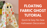 Floating Fabric Ghost Tutorial: Quick and Easy No-Sew Halloween Decoration