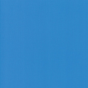 Cornflower from the Bella Solids collection by Moda Fabrics. 100% Medium Weight Quilting Cotton.