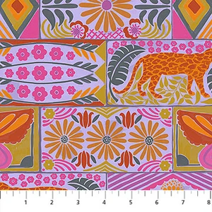 Bricklayer Haze from the Rhapsody quilting fabric collection designed by Anna Maria Textiles for Northcott. 100% cotton quilting fabric, ideal for quilting, patchwork and dressmaking AMT174-82L