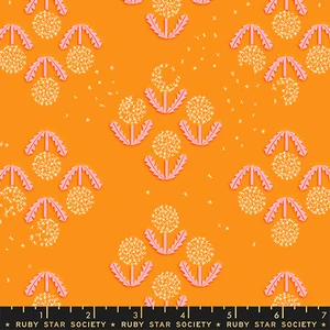 Puff Cheddar from the Float quilting fabric collection designed by Rashida Coleman-Hale for Ruby Star Society. 100% cotton quilting fabric, ideal for quilting, patchwork and dressmaking RS1148-13