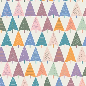 Alpine Mountain from the Frost and Fir Christmas quilting fabric collection designed by The Sewcial Bee Collective for Art Gallery Fabrics. 100% cotton quilting fabric, ideal for quilting, patchwork and dressmaking SBCFF3150