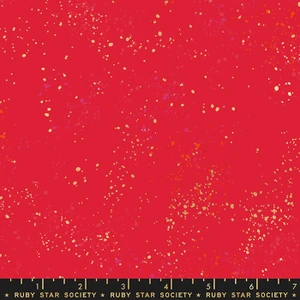 Speckled Scarlet from the Speckled quilting fabric collection by Ruby Star Society. 100% cotton quilting fabric, ideal for quilting, patchwork and dressmaking RS5027-110M