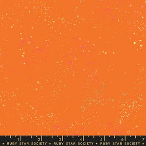Speckled Burnt Orange from the Speckled quilting fabric collection by Ruby Star Society. 100% cotton quilting fabric, ideal for quilting, patchwork and dressmaking RS5027-98M