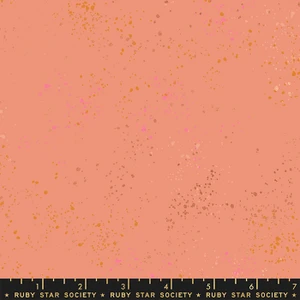 Speckled Melon from the Speckled quilting fabric collection by Ruby Star Society. 100% cotton quilting fabric, ideal for quilting, patchwork and dressmaking RS5027-93M