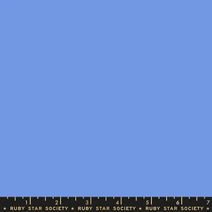 Ruby Star Solids Lindley Blue from the Ruby Star Solids fabric collection by Ruby Star Society. OEKO-TEX certified 100% quilting cotton, ideal for quilting, patchwork, dressmaking and crafts: RS5500-38