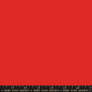 Ruby Star Solids Ladybug from the Ruby Star Solids fabric collection by Ruby Star Society. OEKO-TEX certified 100% quilting cotton, ideal for quilting, patchwork, dressmaking and crafts: RS5500-29