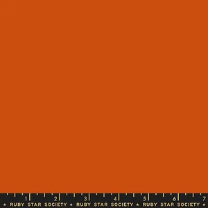 Ruby Star Solids Cayenne from the Ruby Star Solids fabric collection by Ruby Star Society. OEKO-TEX certified 100% quilting cotton, ideal for quilting, patchwork, dressmaking and crafts: RS5500-55